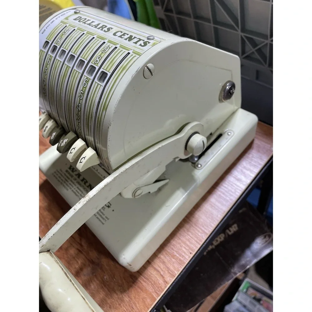 Vintage Paymaster Series‎ X-550 Check Protector Machine